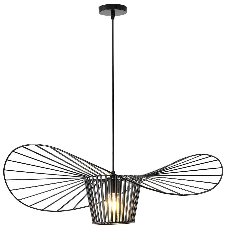 Żyrandol na lince OGGI 1xE27/40W/230V czarny