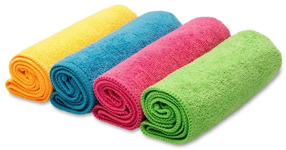 Ścierki zestaw 4 szt. z mikrowłókna Colors – Vileda