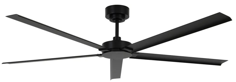 Lucci Air 21616149 - Wentylator sufitowy MONZA IP55 czarny + DO