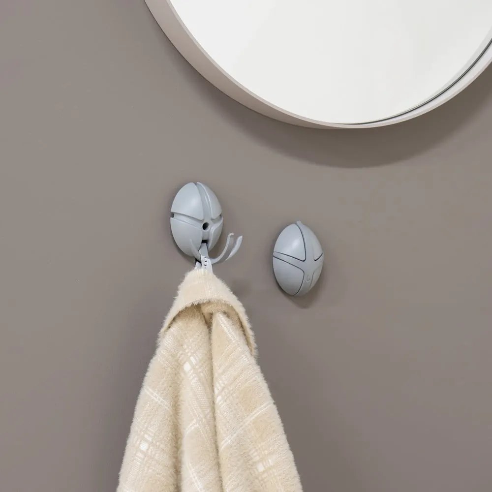 Szary haczyk ścienny Tick – Spinder Design