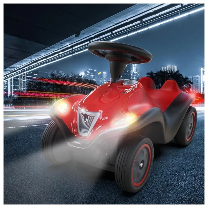 Big bobby car next 2.0 czerwony światła led