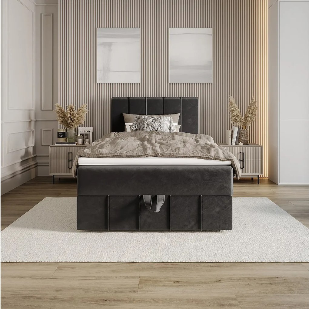 Łóżko kontynentalne BAHAMA 100x200 Monolith 92