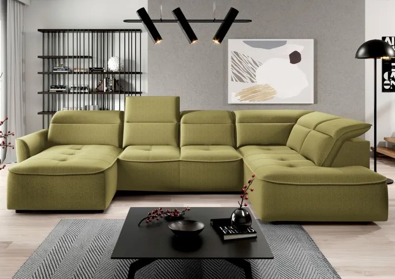 Narożnik MURILLO XL z elektryczną regulacją siedziska WERSAL