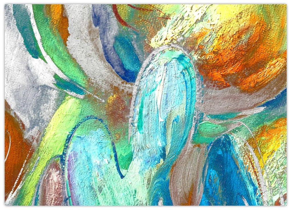 Obraz - Kolorowa abstrakcja (70x50 cm)