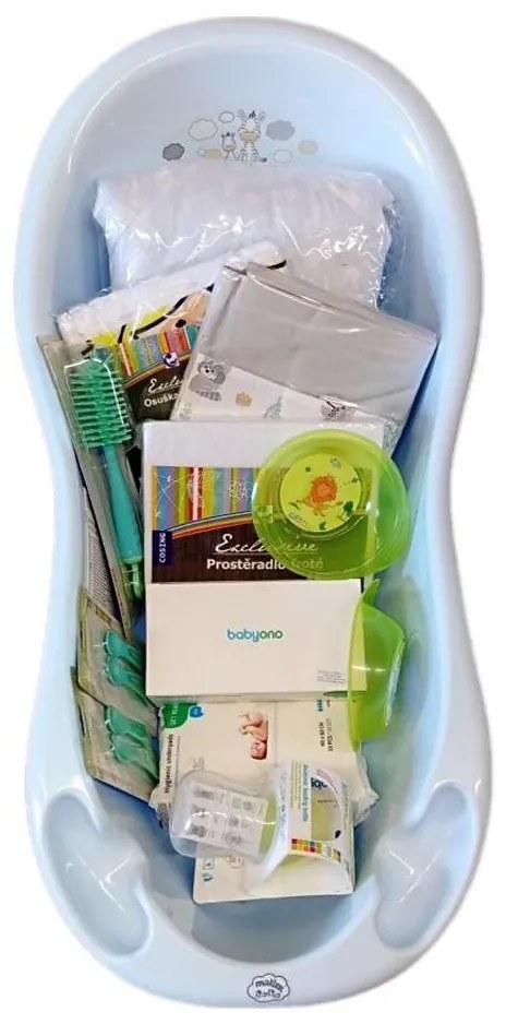 COSING - 16-częściowy zestaw startowy dla noworodka, niebieski