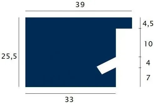 Czarne lustro wiszące w drewnianej ramie E6-T66