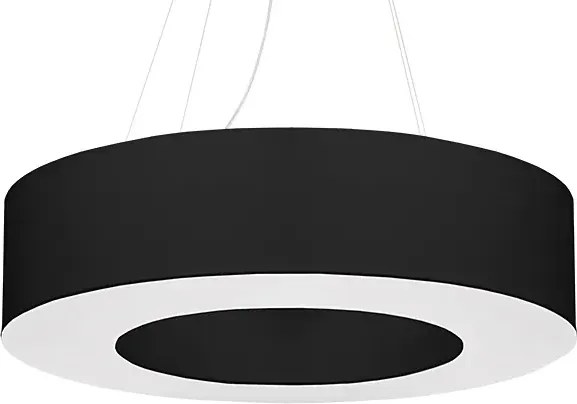 Czarny designerski okrągły żyrandol M3-M11