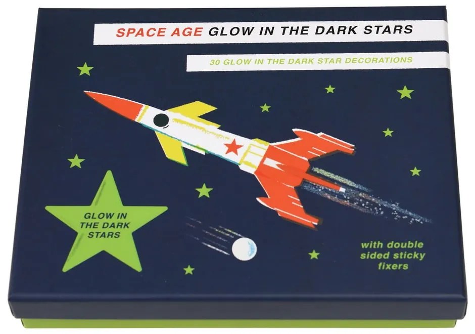 Zestaw naklejek świecących w ciemności Rex London Space Age Glow