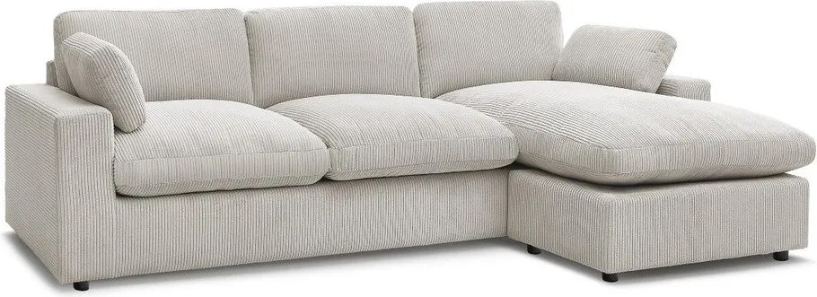 Beżowy sztruksowy narożnik Belair – Bobochic Paris