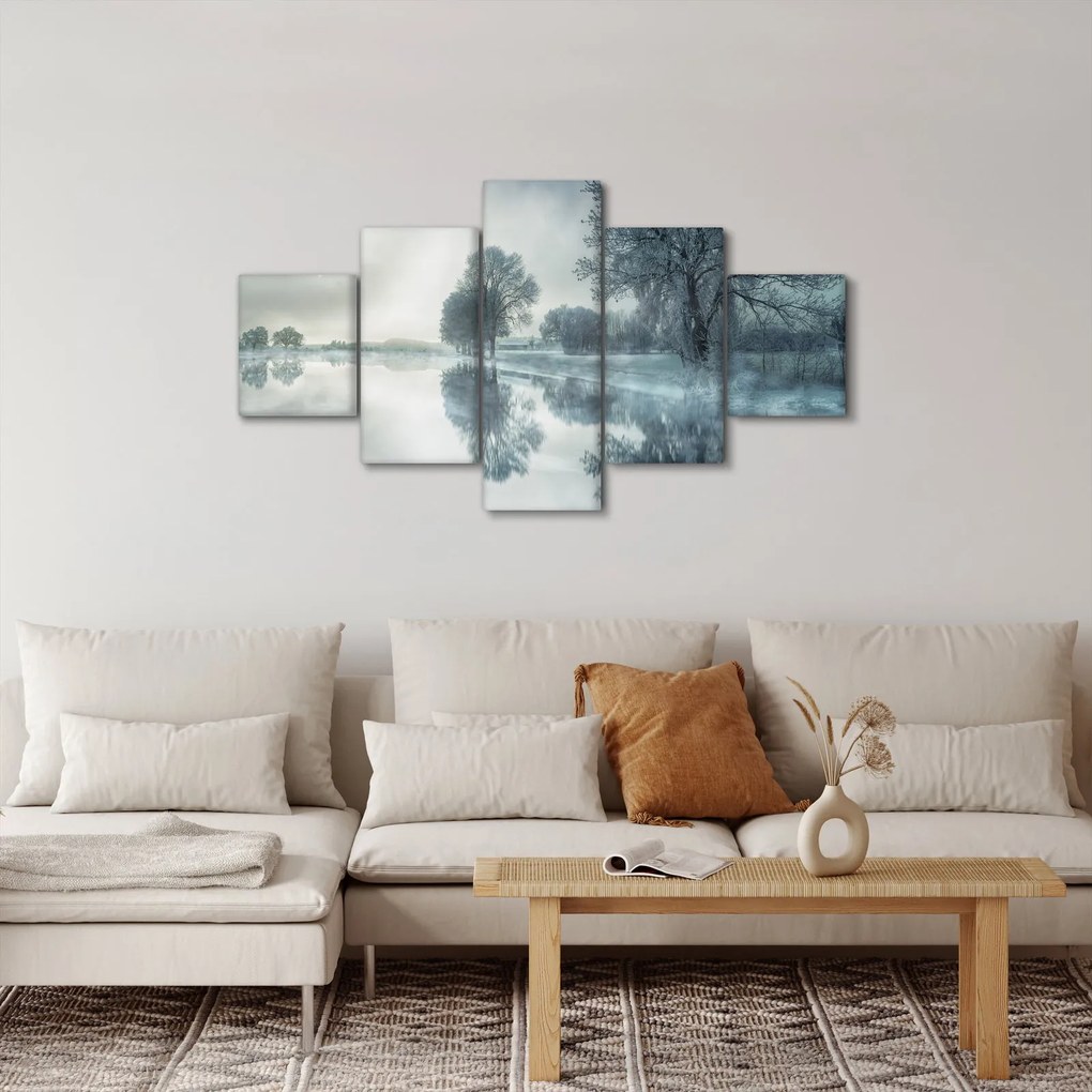 Obraz zimowej natury (125x70 cm)