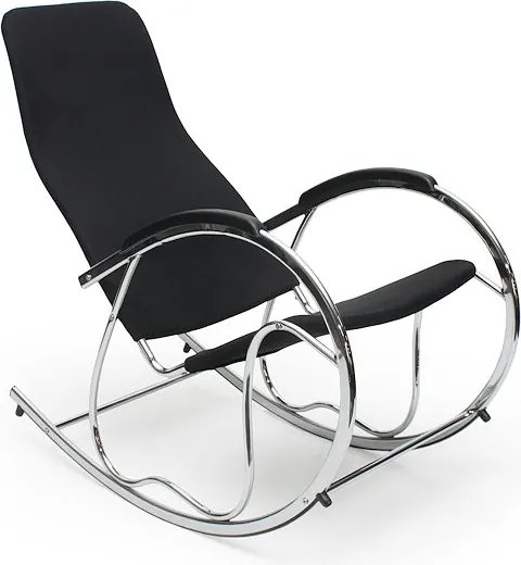 Fotel bujany na metalowych płozach Ben 2