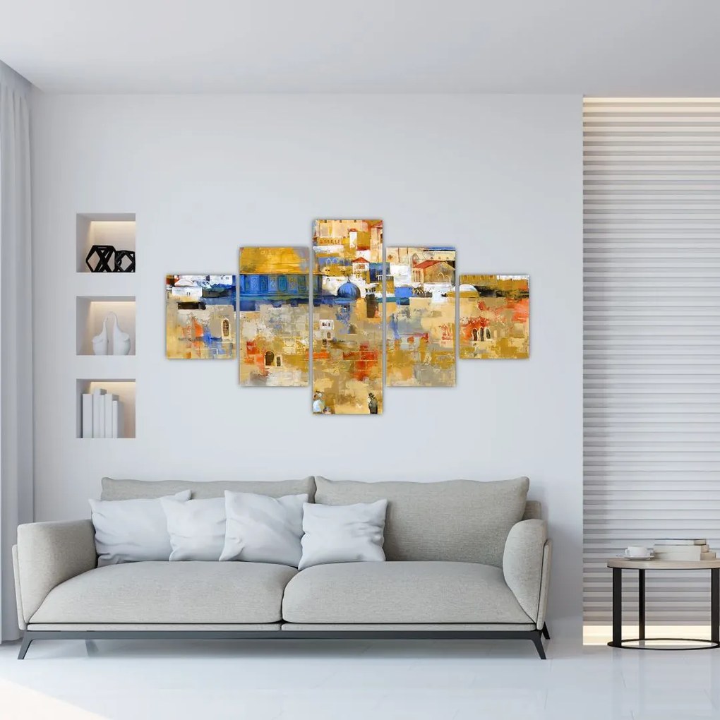 Obraz - Ściana płaczu, Jerozolima, Izrael (125x70 cm)