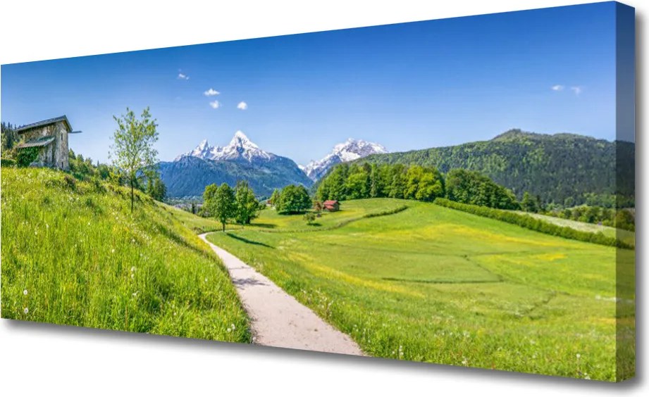 Obraz canvas Szlak Przez Górską Dolinę