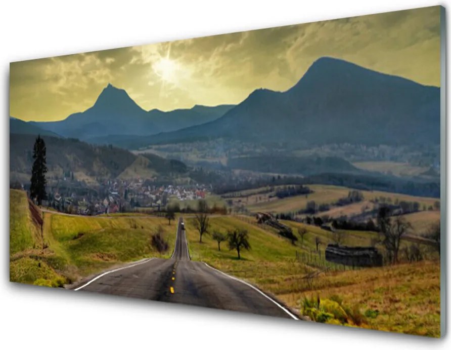 Panel nad blat kuchenny Kręta Droga ku Szczytom