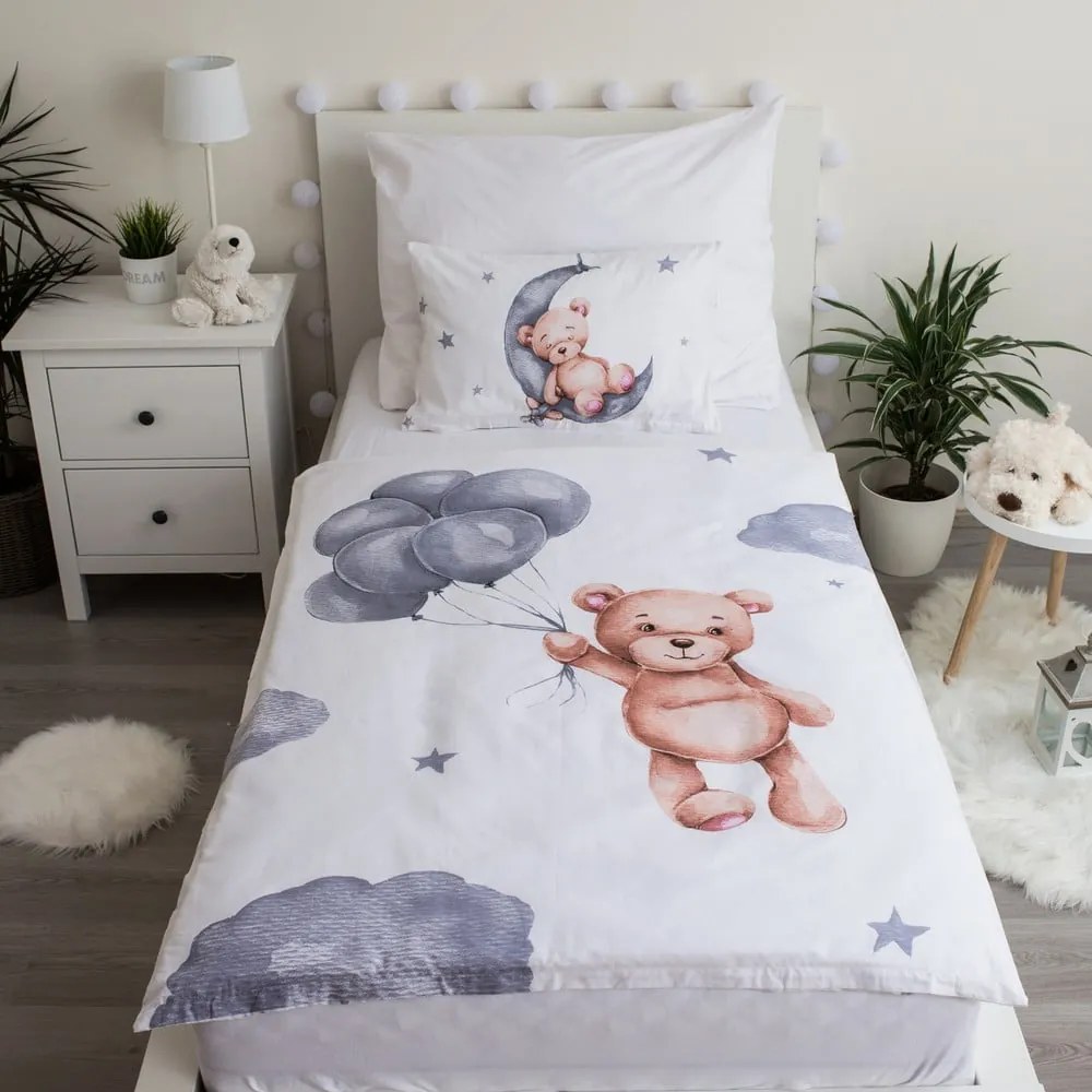 Bawełniana pościel dziecięca do łóżeczka 100x135 cm Teddy Bear – Jerry Fabrics