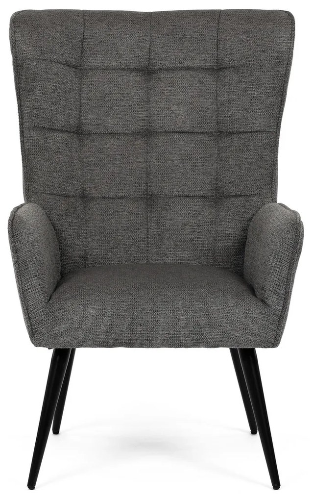 Fotel relaksacyjny 315 GREY2, ciemnoszary