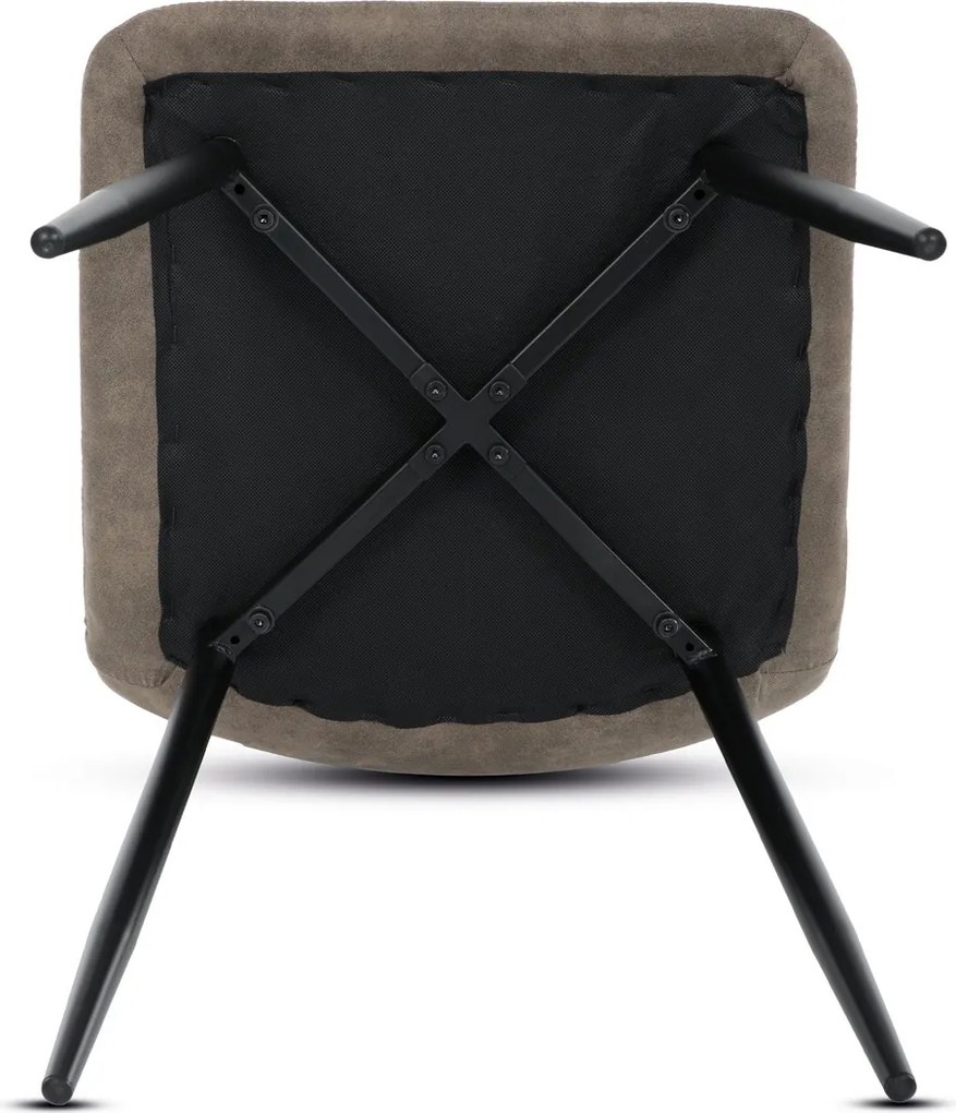 Zestaw krzeseł do jadalni Vintage CT-281 BR3, 4 szt.