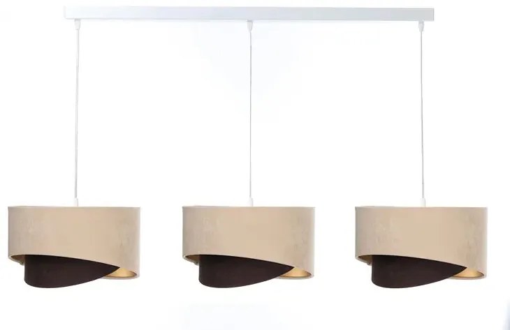 Nowoczesna asymetryczna lampa wisząca - 13X S504 F3-R11