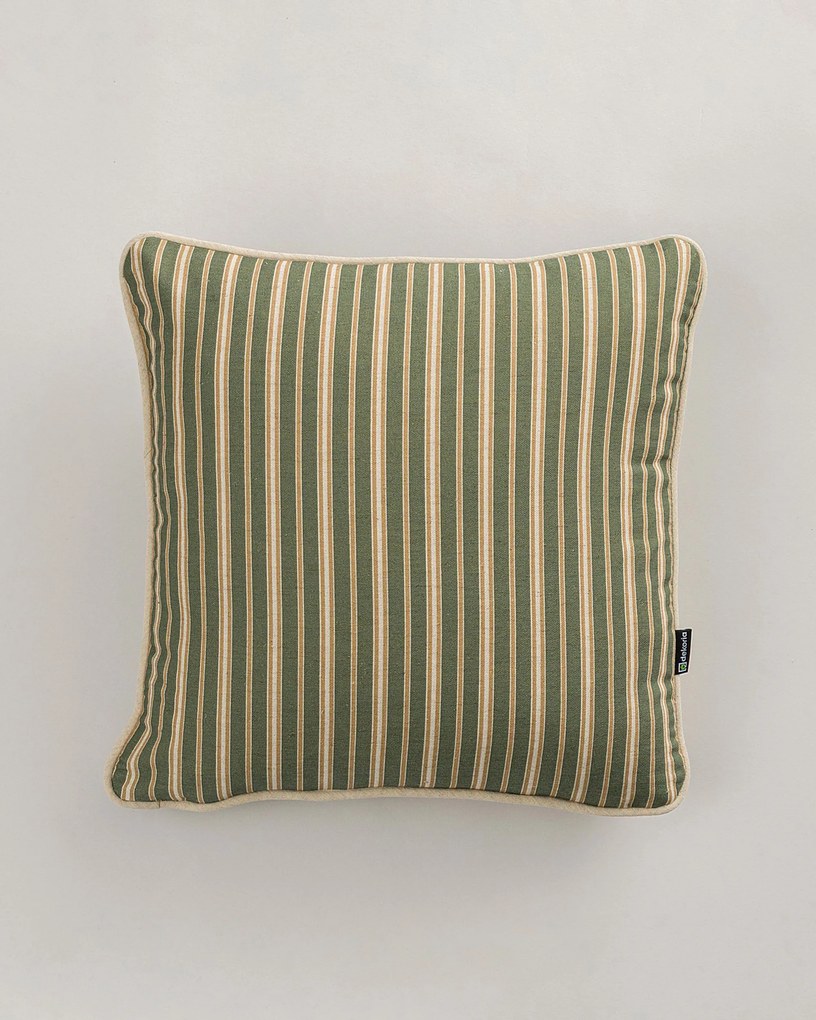 Poszewka na poduszkę Classic Stripe Olive 45x45 cm