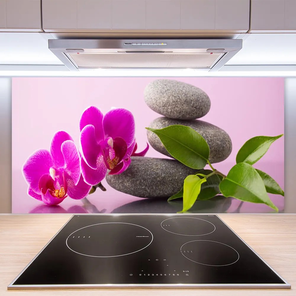 Panel Szklany Harmonijna Orchidea Zen