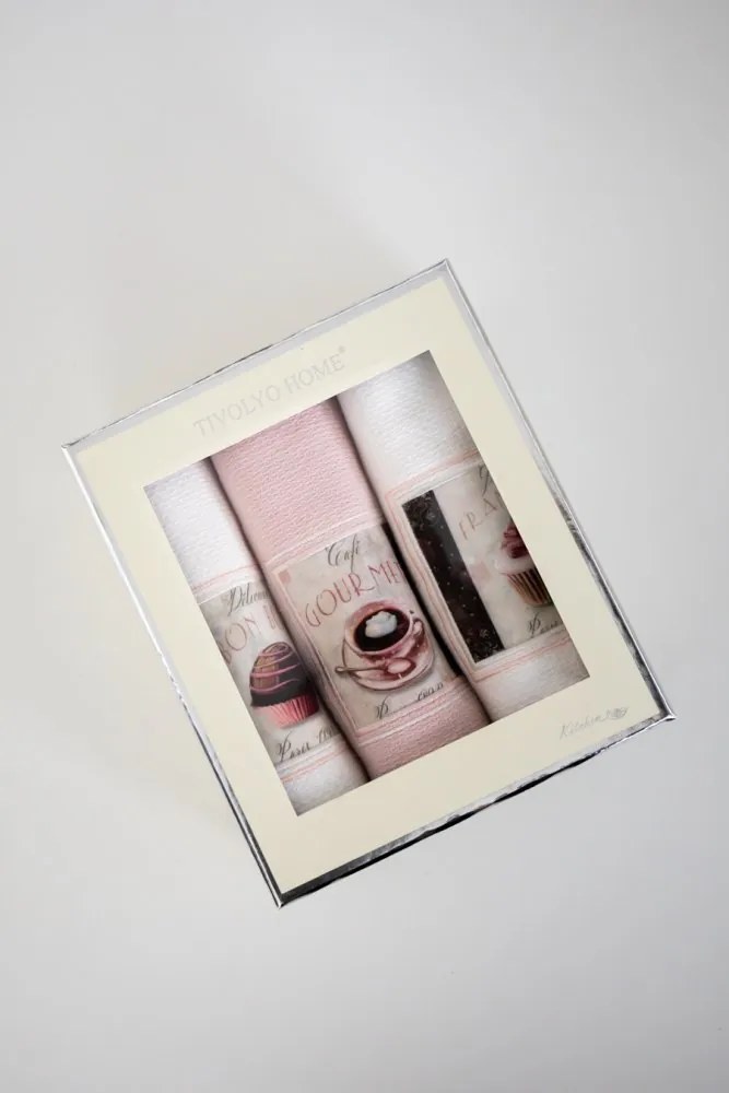 Ręczniki kuchenne PATISSERIE, 3 szt Mix