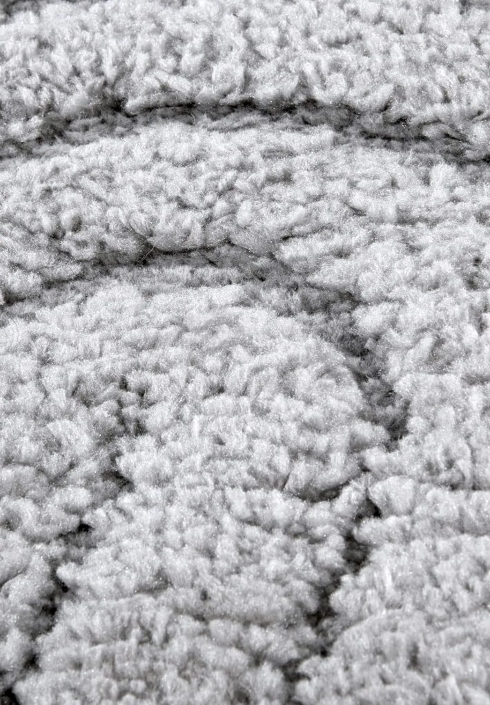 Dywan nowoczesny New York 3D jasny szary 160 cm x 235 cm