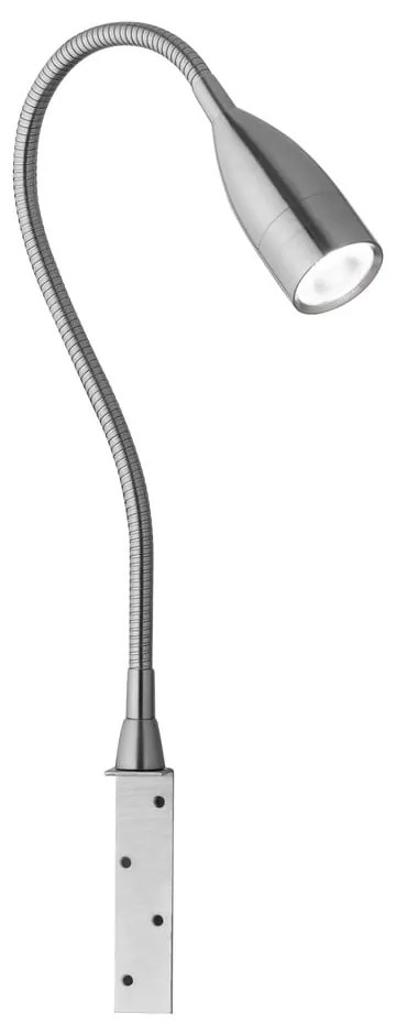 Metalowa lampa punktowa LED ze ściemniaczem w kolorze srebra Sten – Fischer & Honsel