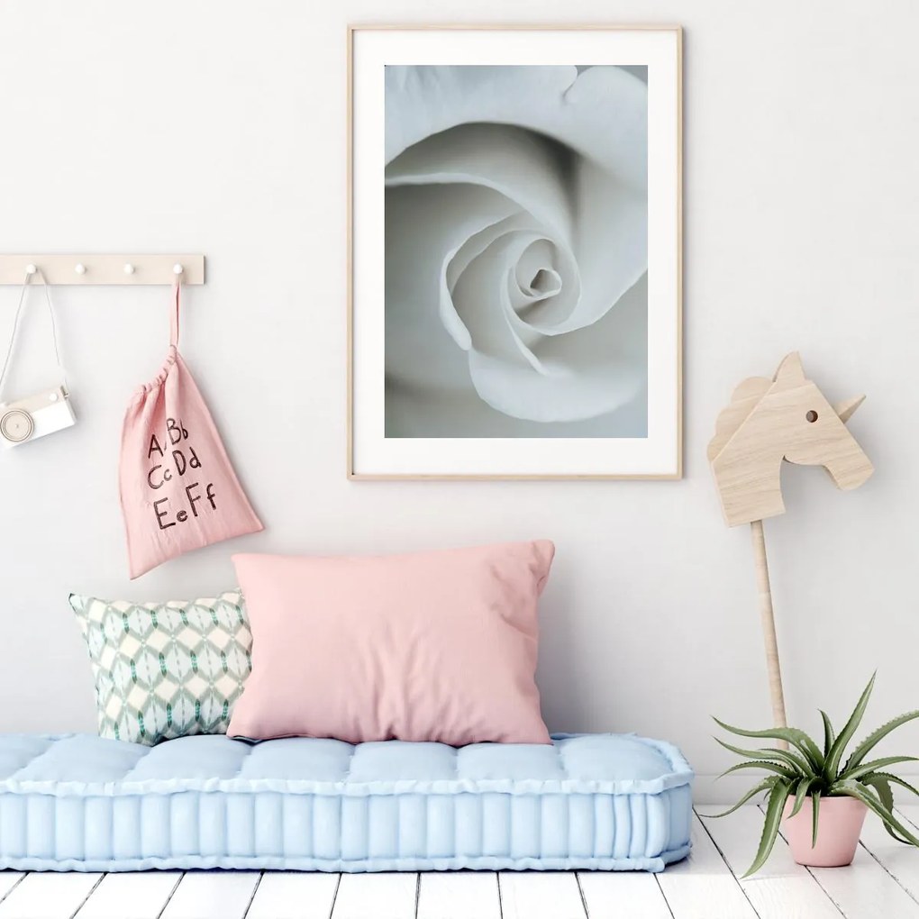 Plakat - White Rose (A4)