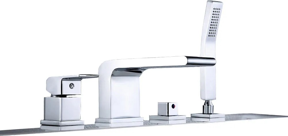 Designerska bateria wannowa z mieszaczem 6080