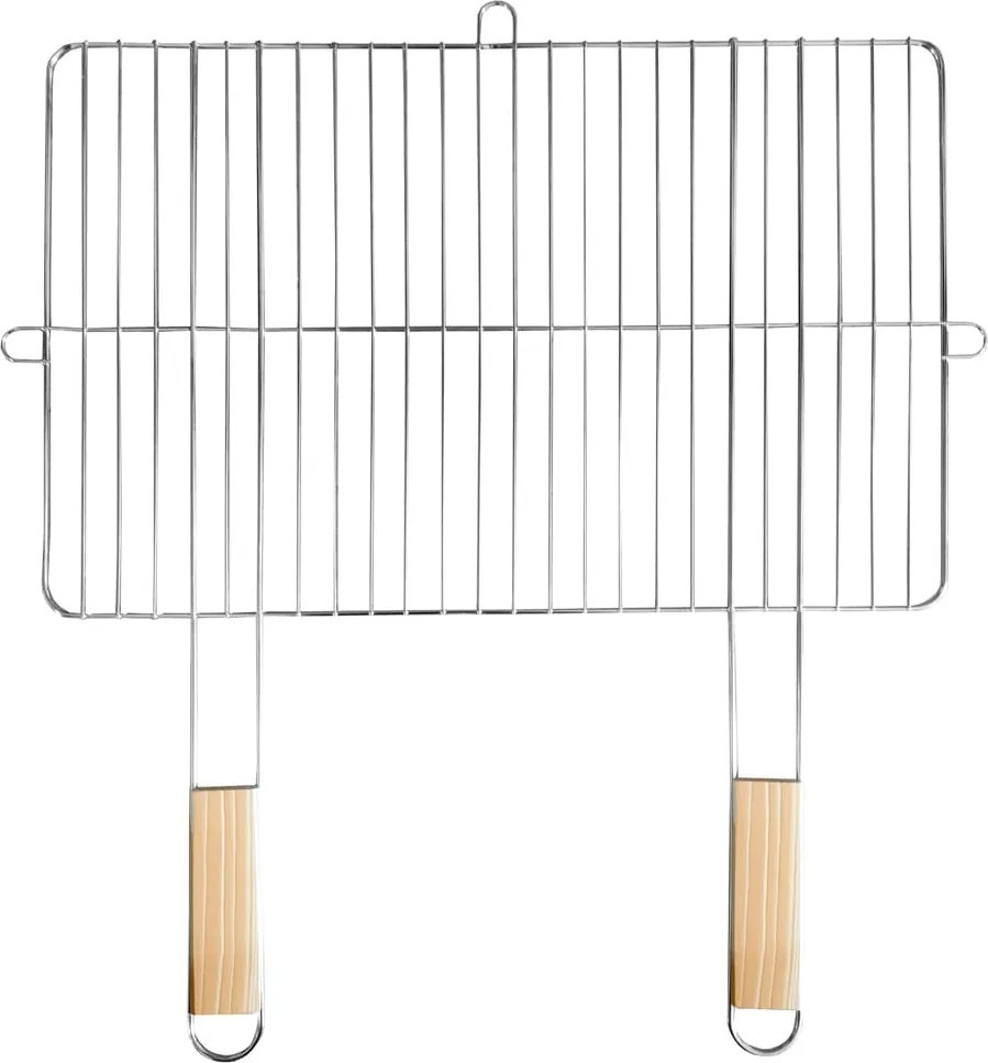 PROSTOKĄTNY RUSZT DO GRILLOWANIA 57X51 CM