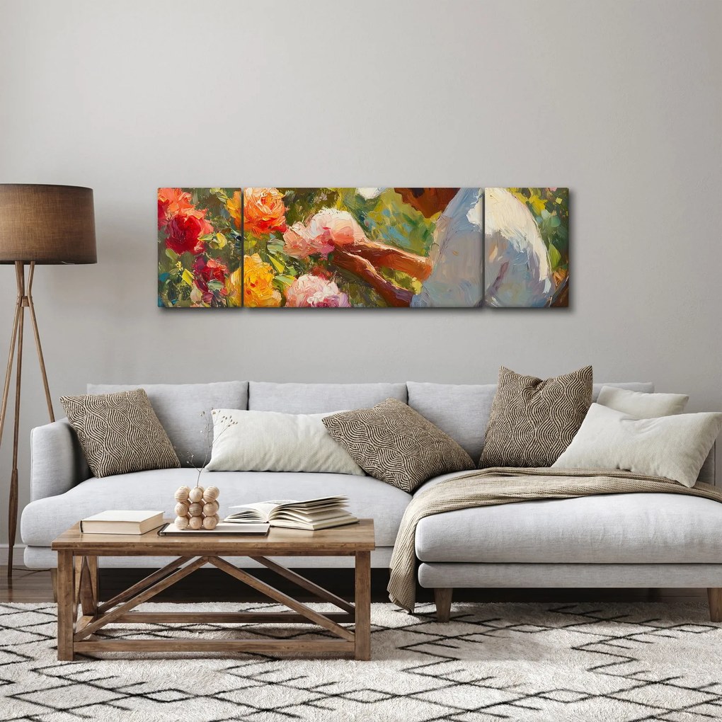 Obraz - Ogrodnik (170x50 cm)