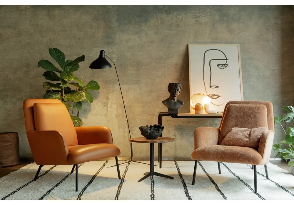 Koniakowy fotel Oliver – Sits
