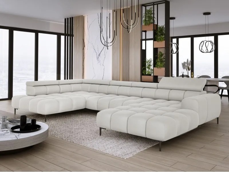 Narożnik PLAZA XL z elektryczną regulacją siedziska WERSAL