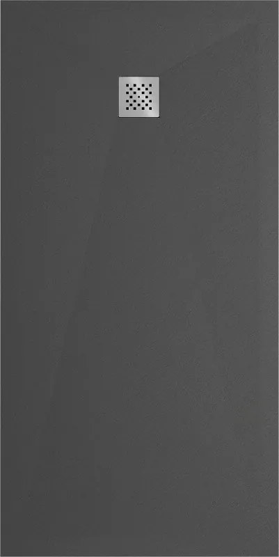 Mexen Stone+ brodzik kompozytowy prostokątny 200 x 90 cm, antracyt - 44719020