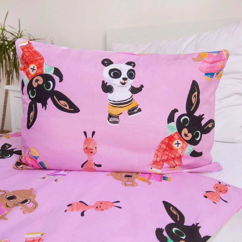 Jerry Fabrics Dziecięca pościel bawełniana do łóżeczka Króliczek Bing It´s a thing