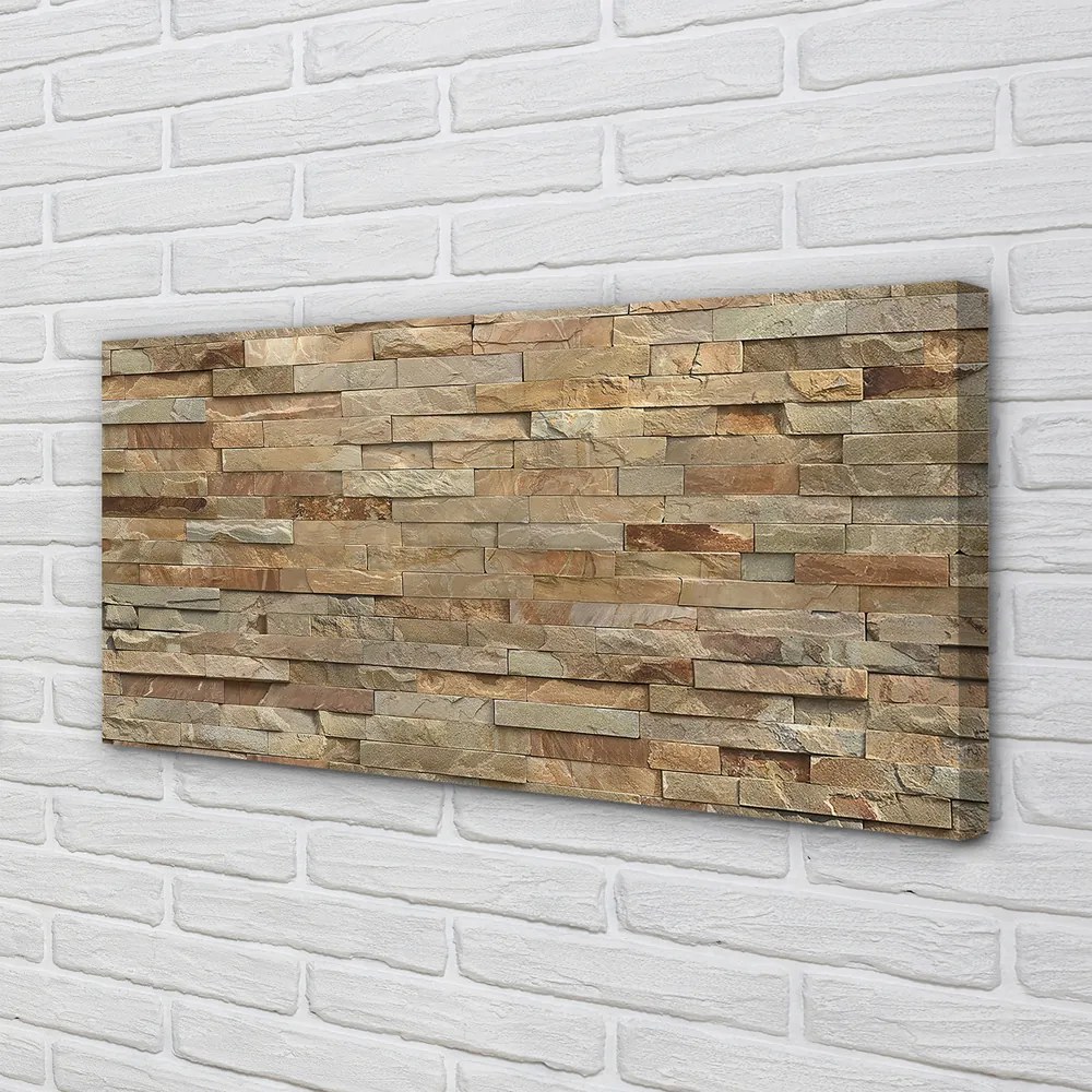 Obraz drukowany na płótnie Panele Z Naturalnego Kamienia