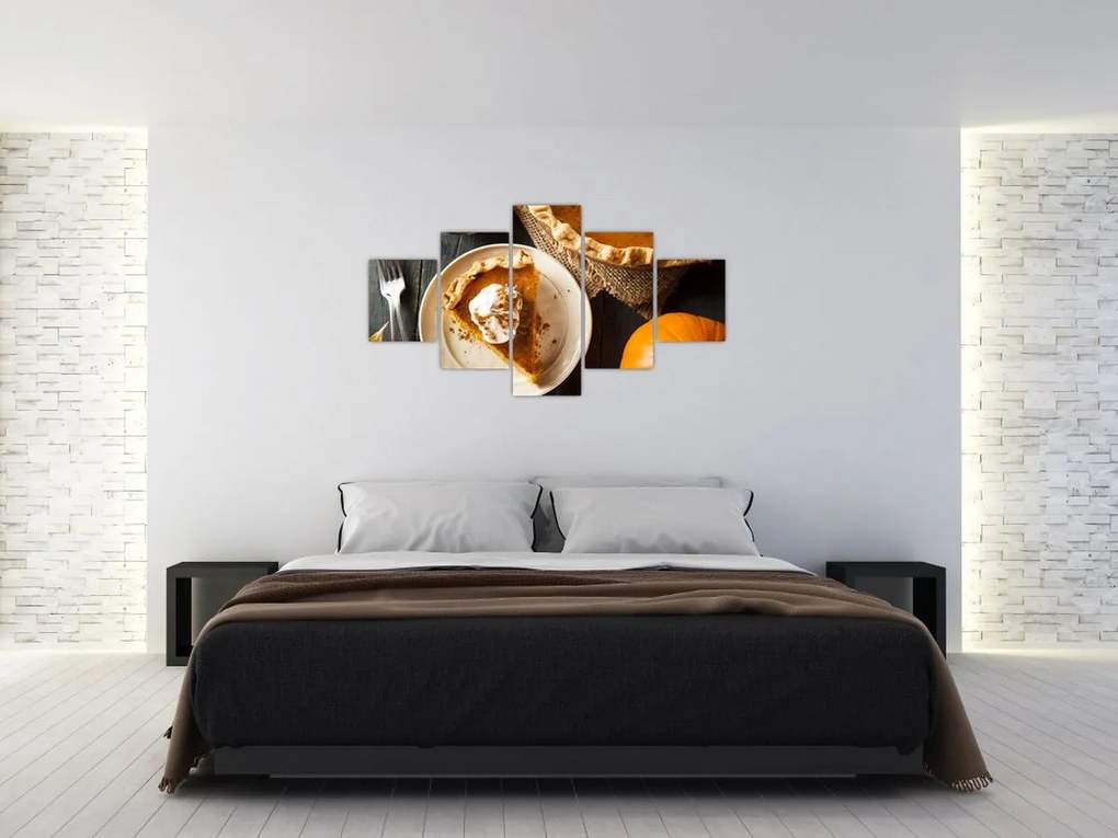 Obraz - Jesienne ciasto (125x70 cm)