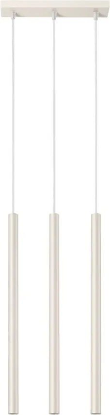Beżowa potrójna lampa wisząca E5-W09