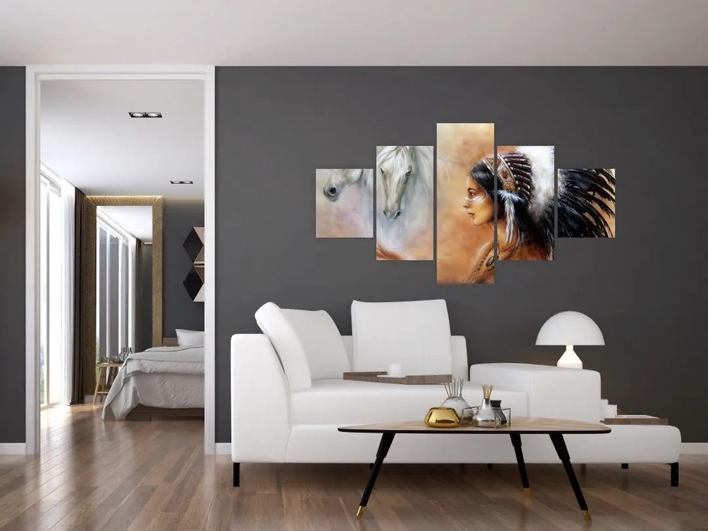 Obraz - Czary Indian (125x70 cm)