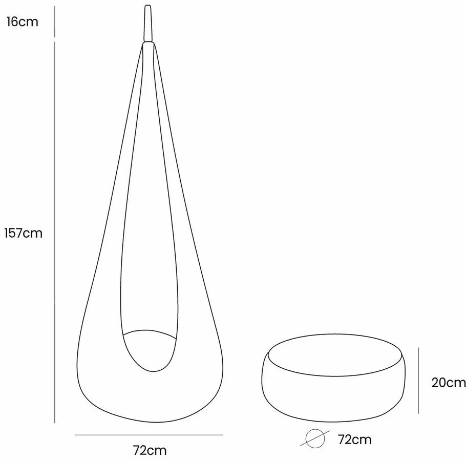 Huśtawka dziecięca – Meowbaby