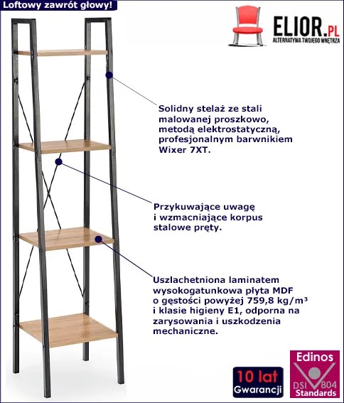 Loftowy regał R6-N49