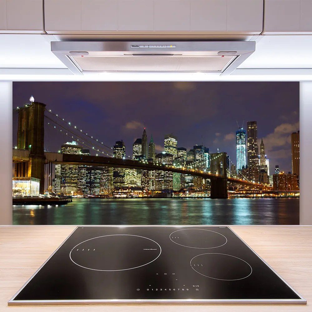 Panel nad blat kuchenny Most Wiszący nad Rzeką