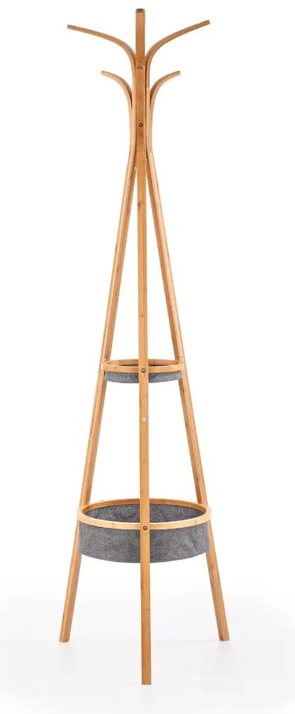 Wieszak W-63 naturalny HALMAR