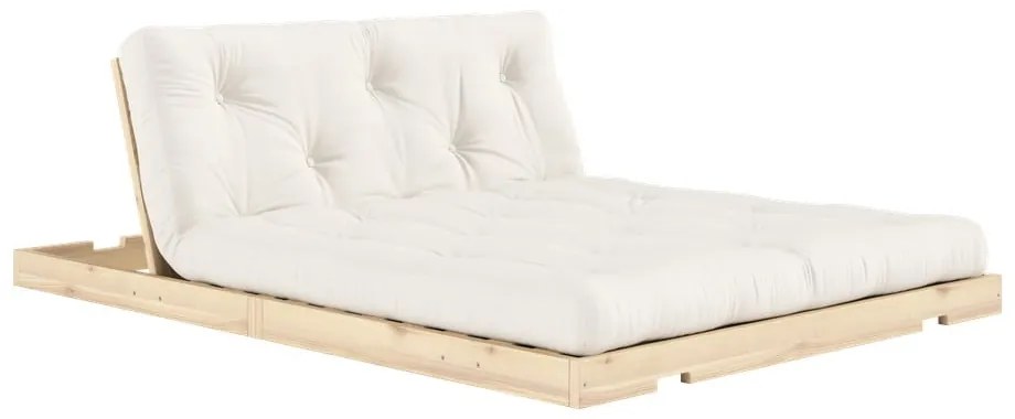 Kremowa rozkładana sofa 145 cm Flip – Karup Design