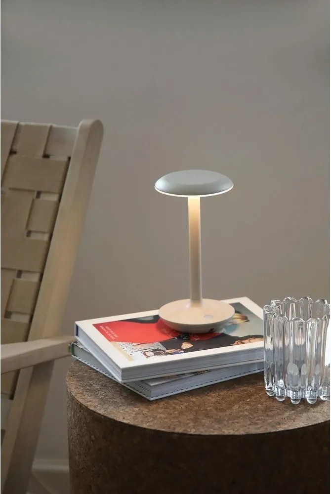 Szarobeżowa lampa stołowa LED (wysokość 20 cm) Petit – Markslöjd