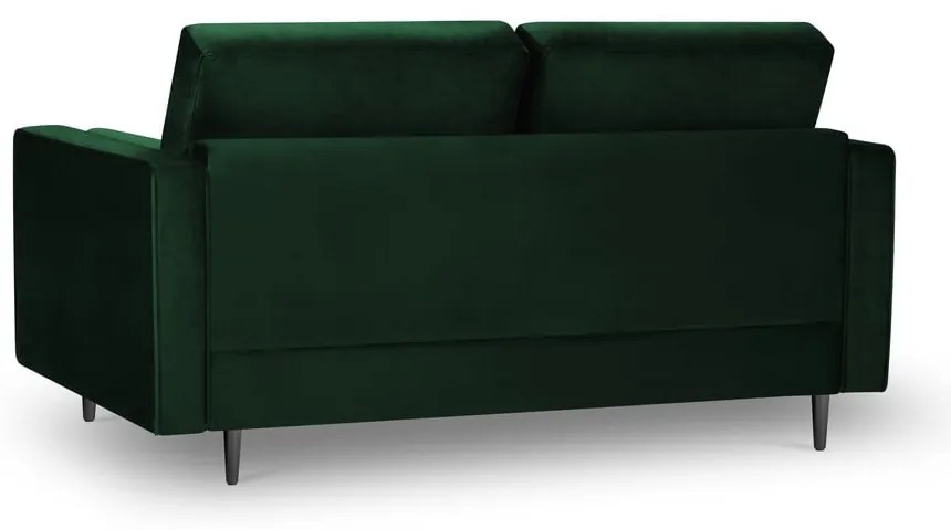 Zielona aksamitna sofa Milo Casa Santo, 174 cm