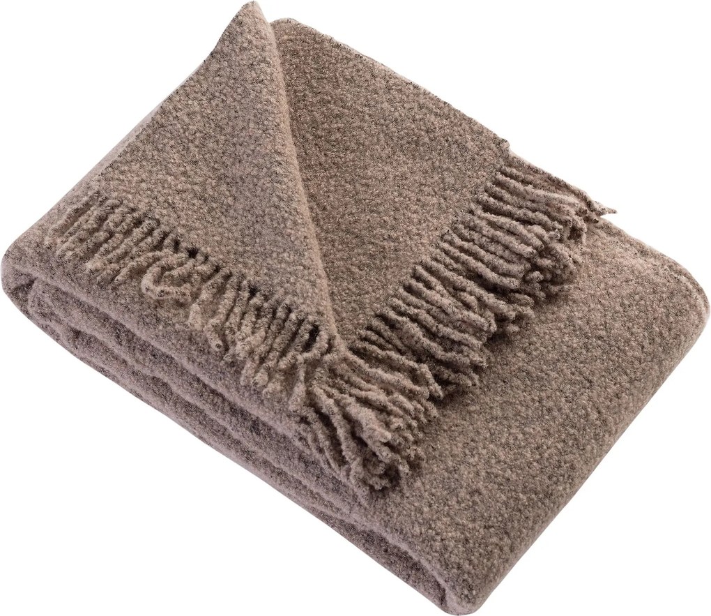 Pled Boucle 140x200cm natural