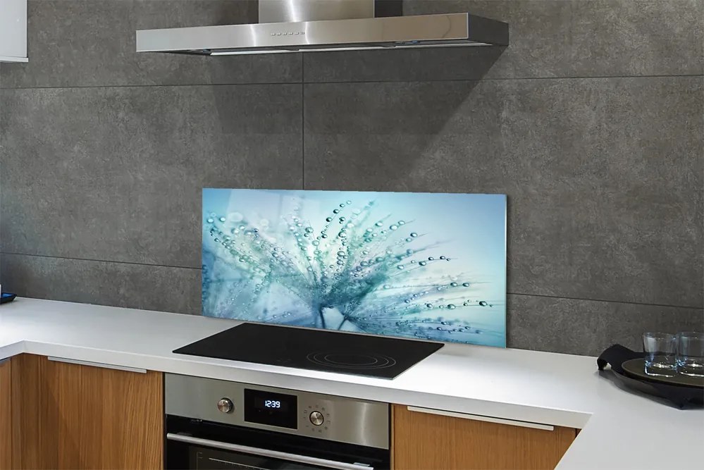 Panel nad Blat Kuchenny Ulotne Krople na Dmuchawcu