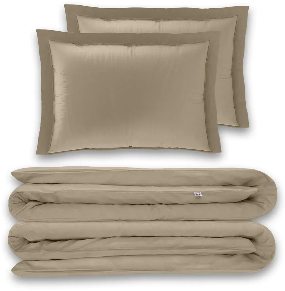 Pościel bawełniana kawa latte | LaCama