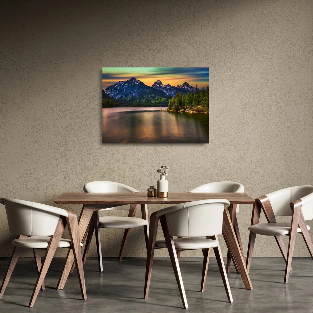 Obraz na szkle - Park Narodowy Grand Teton (70x50 cm)